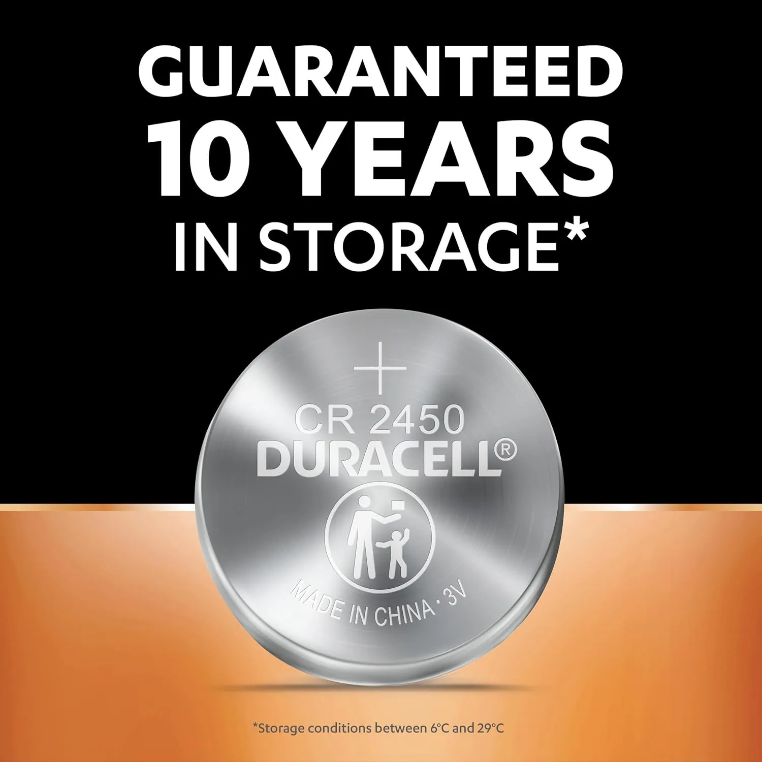 Duracell Cmos Battery 3V CR2450 (Pack of 5) view 4